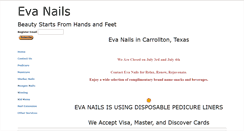 Desktop Screenshot of eva-nails.com